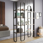 Estante de livros-Sierra-Preto