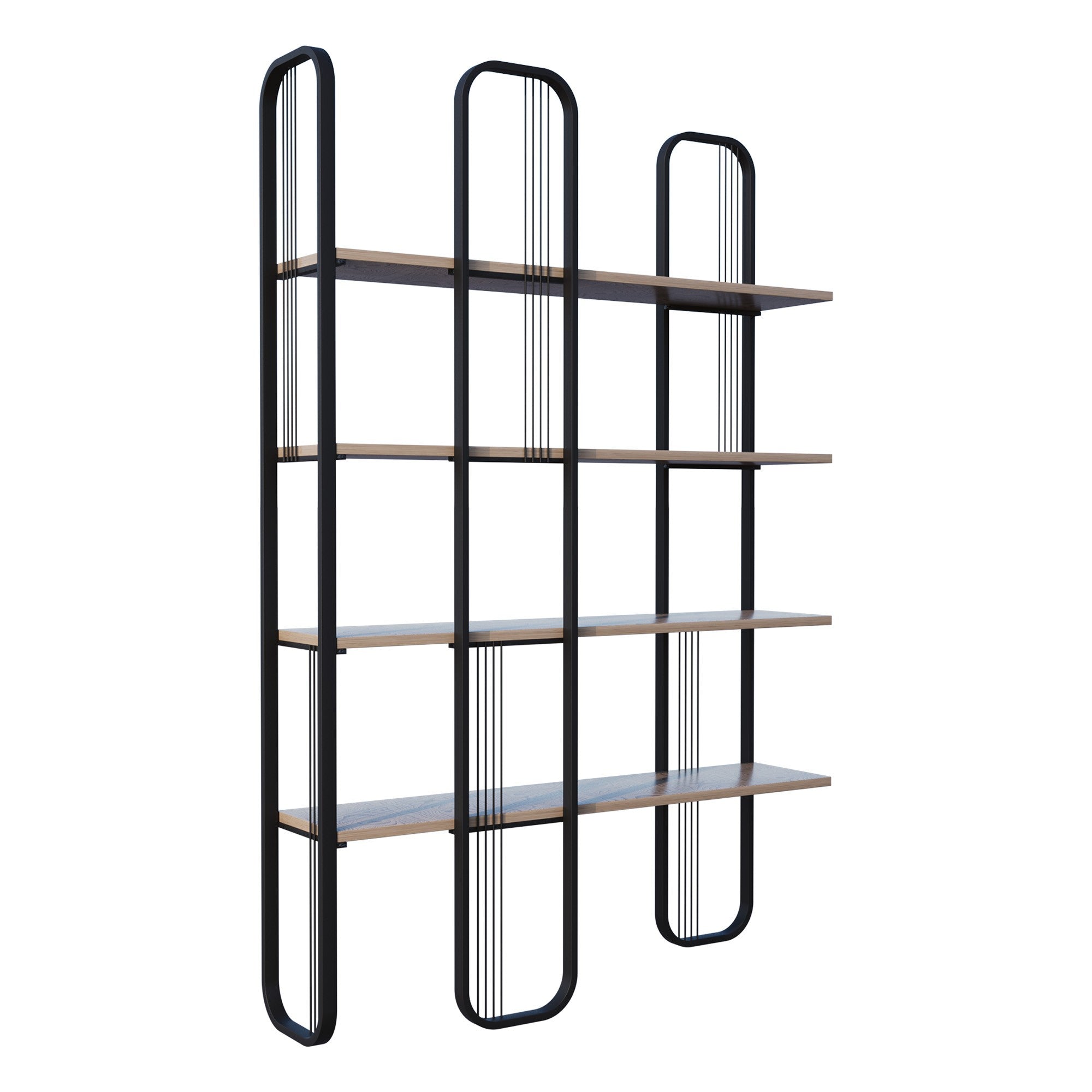 Estante de livros-Sierra-Preto