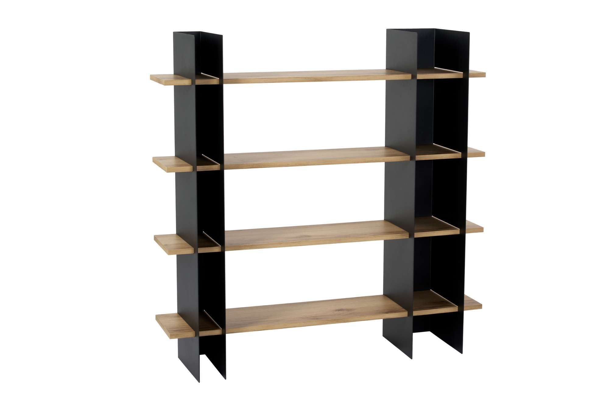 Estante de livros-Shb-017-Preto