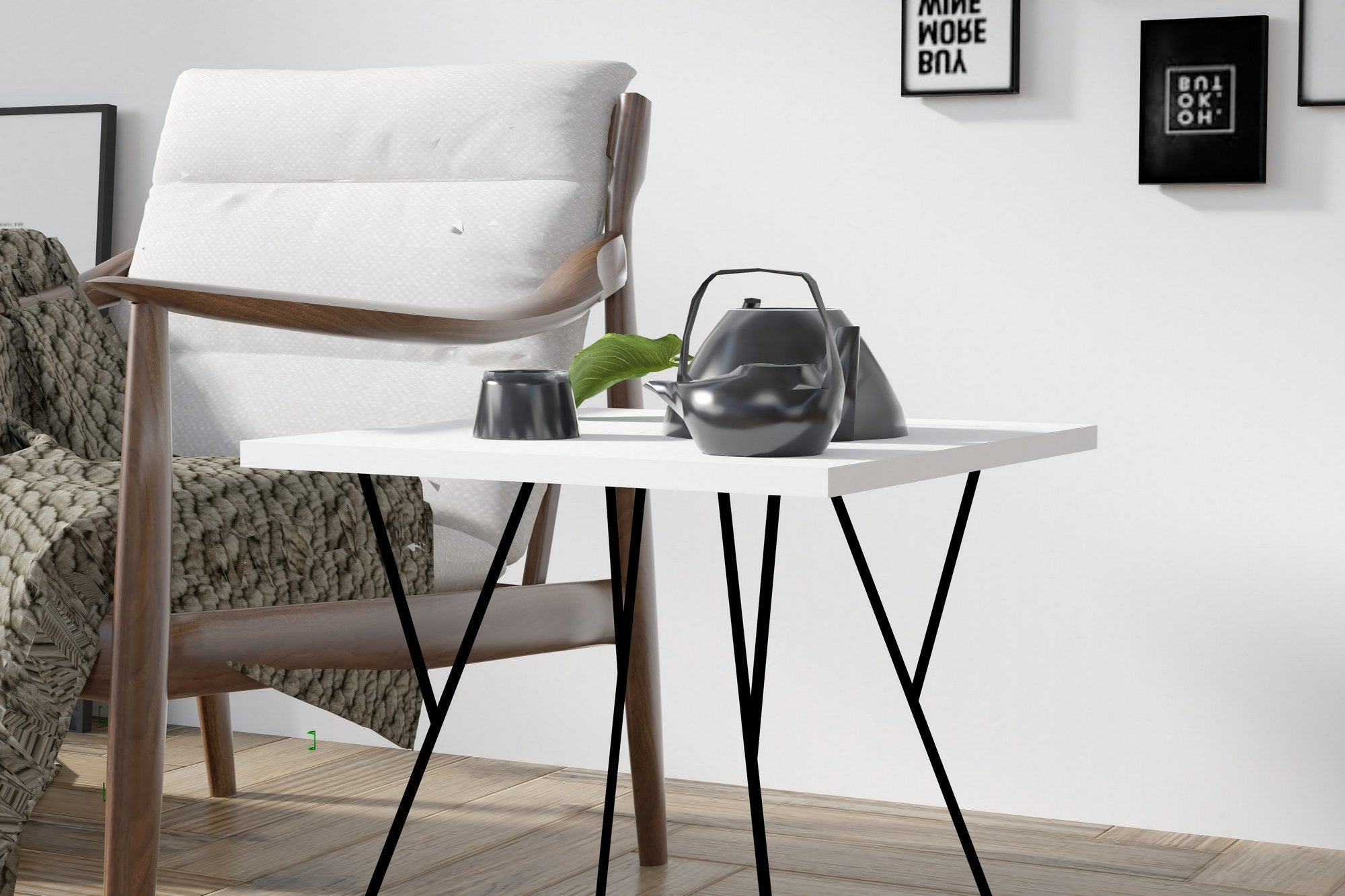 Mesa de Centro-Cassis-Branco