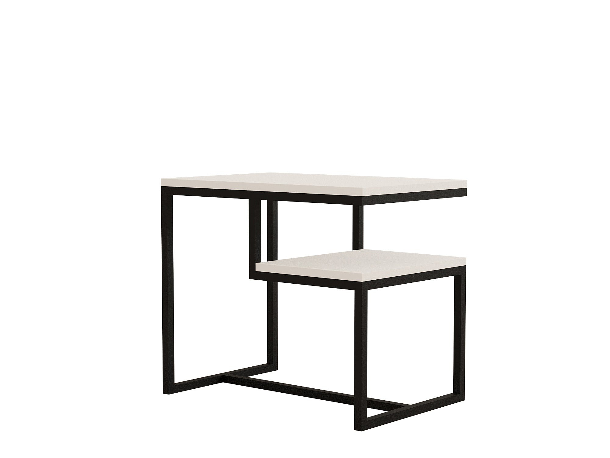 Mesa de Centro-Wengen-Branco