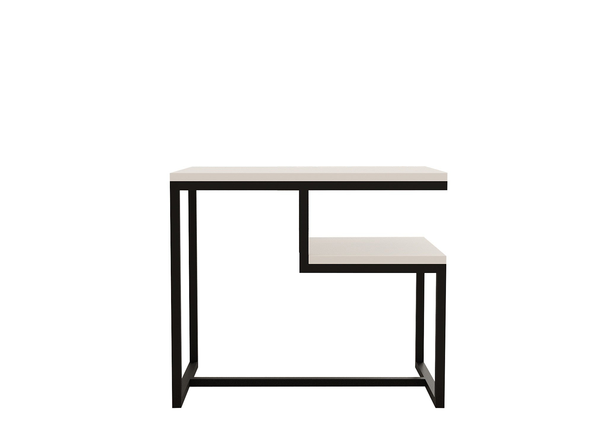 Mesa de Centro-Wengen-Branco