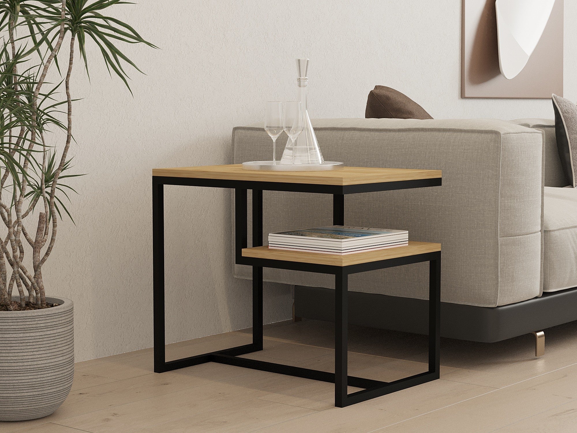 Mesa de Centro-Wengen-Safira