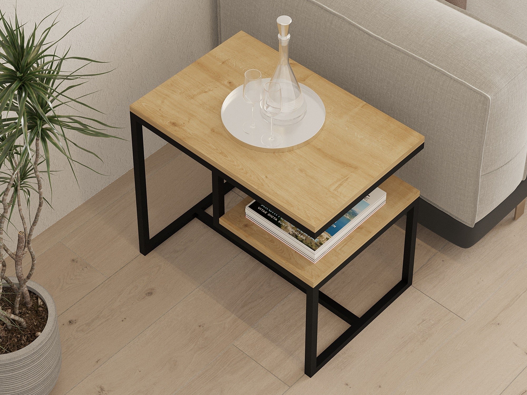 Mesa de Centro-Wengen-Safira