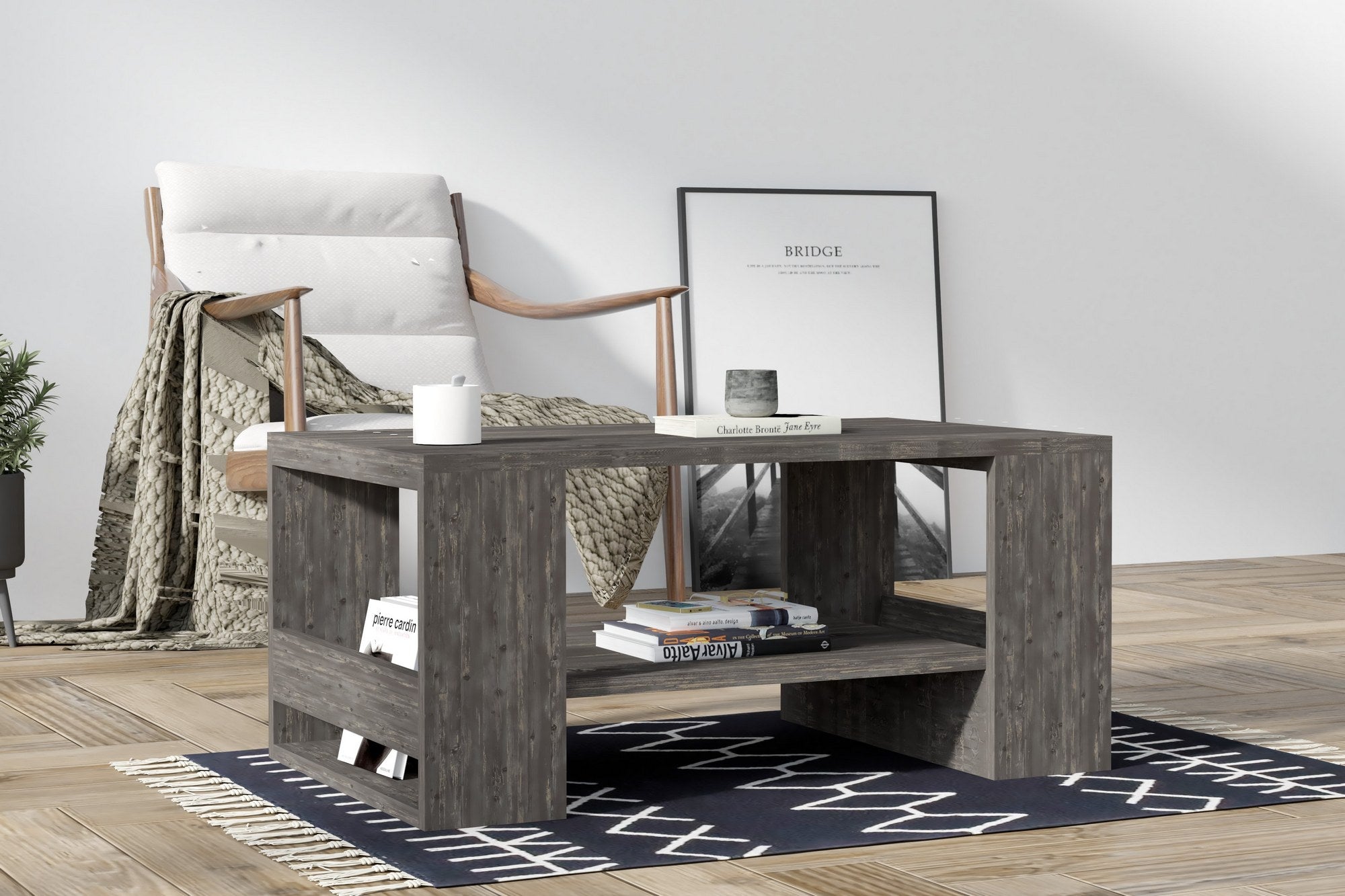 Mesa de Centro-Iris-Antracite