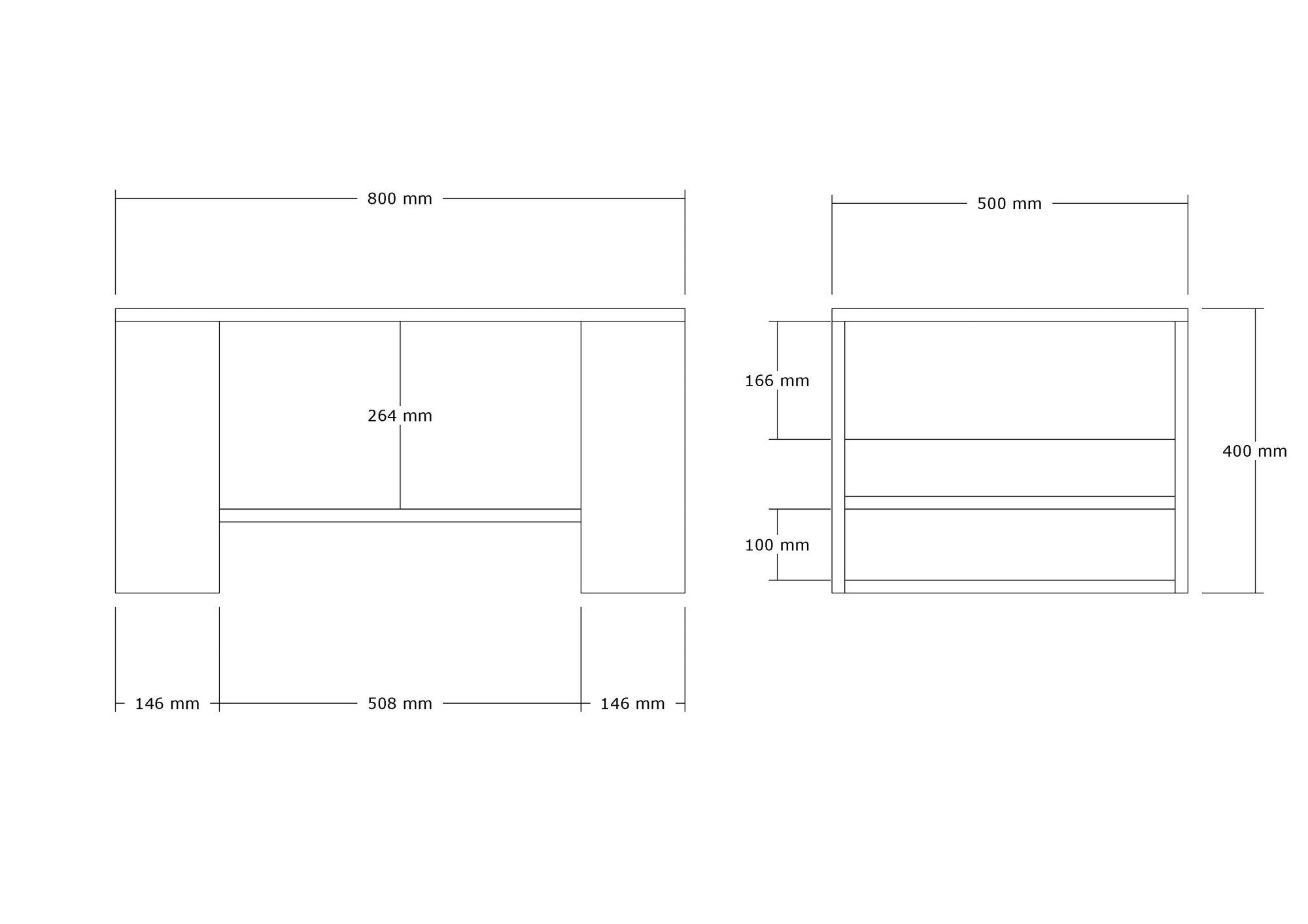 Mesa de Centro-Iris-Antracite