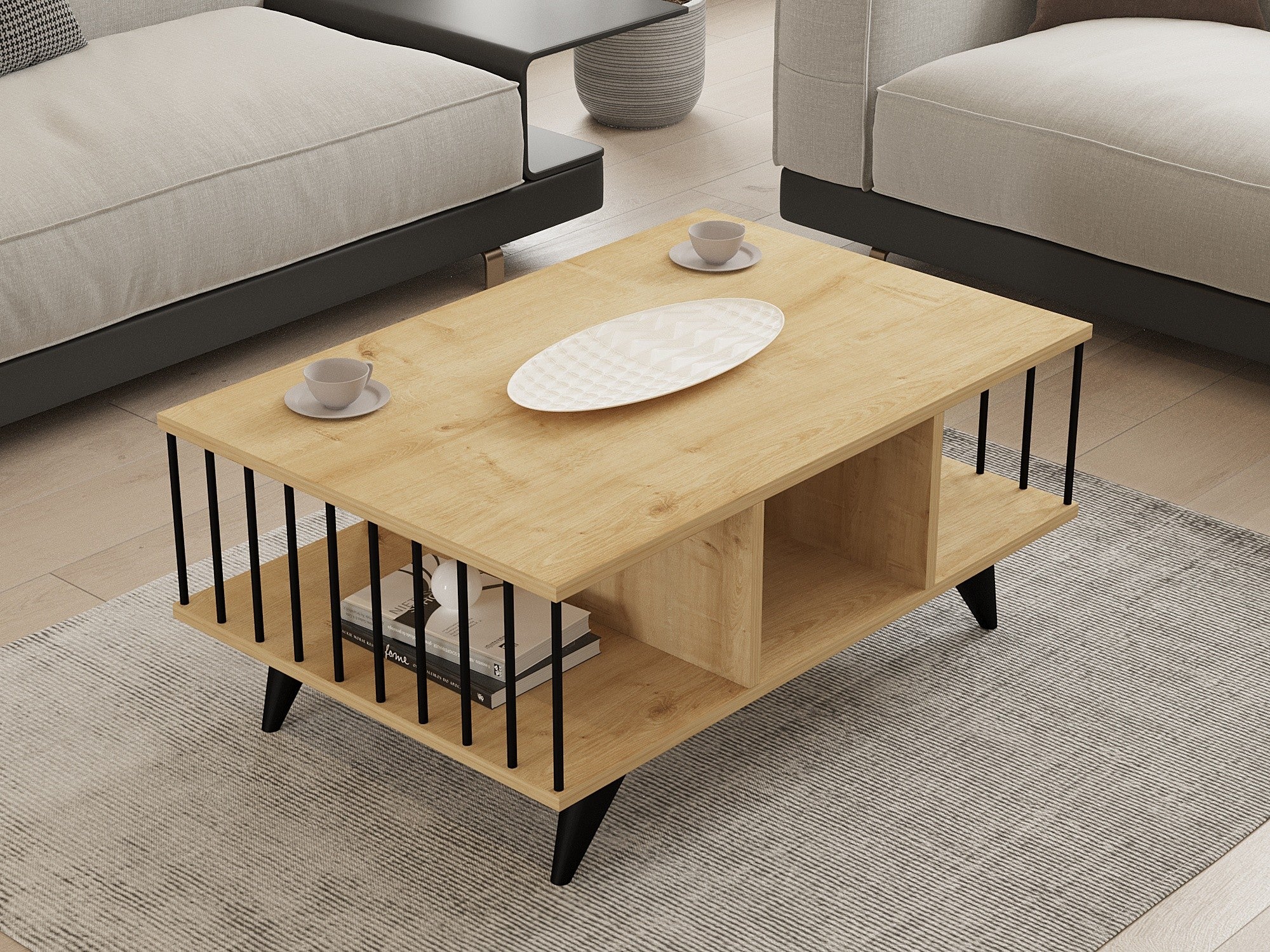 Mesa de Centro-Bert-Safira