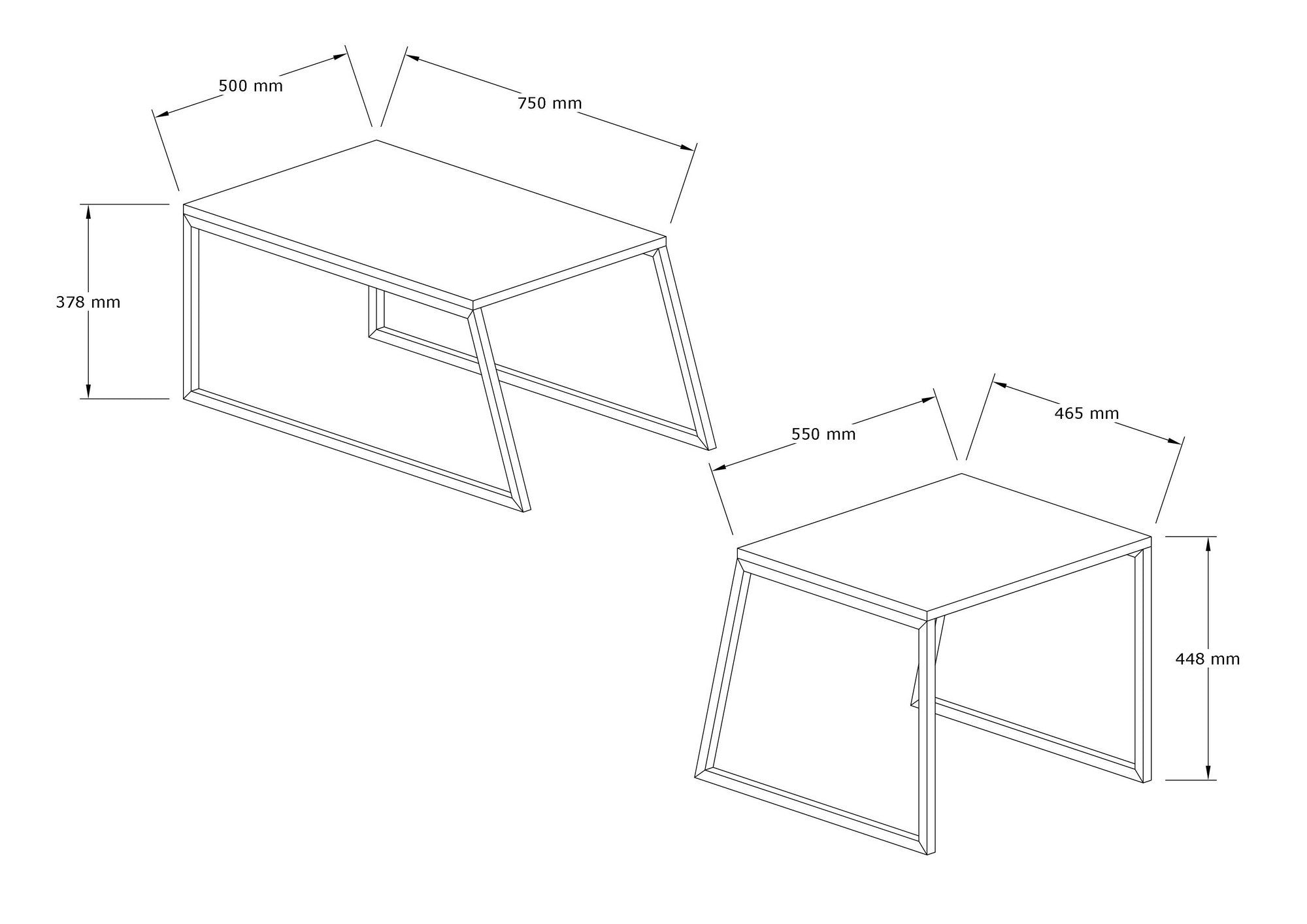 Mesa de Centro-Boyce-Carvalho
Preto