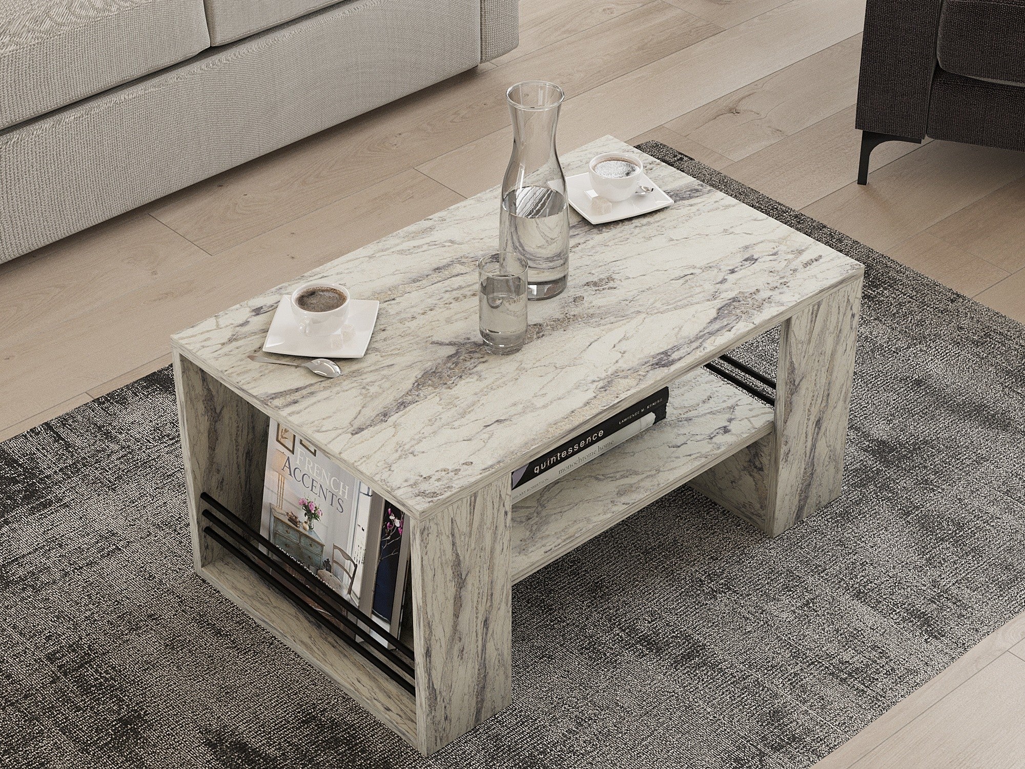 Mesa de Centro-Iris-Mármore Frésia