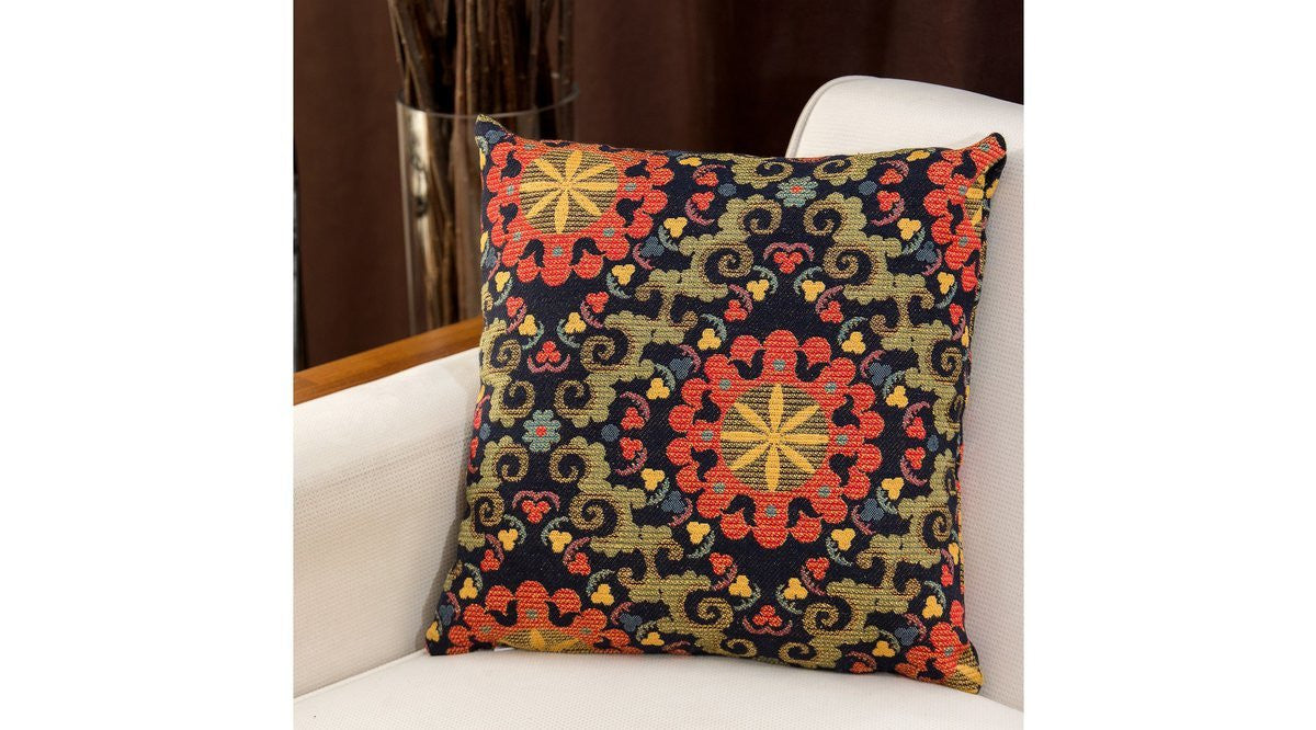 Almofada – 15 x 45 x 15 cm – Azul escuro – Polichão