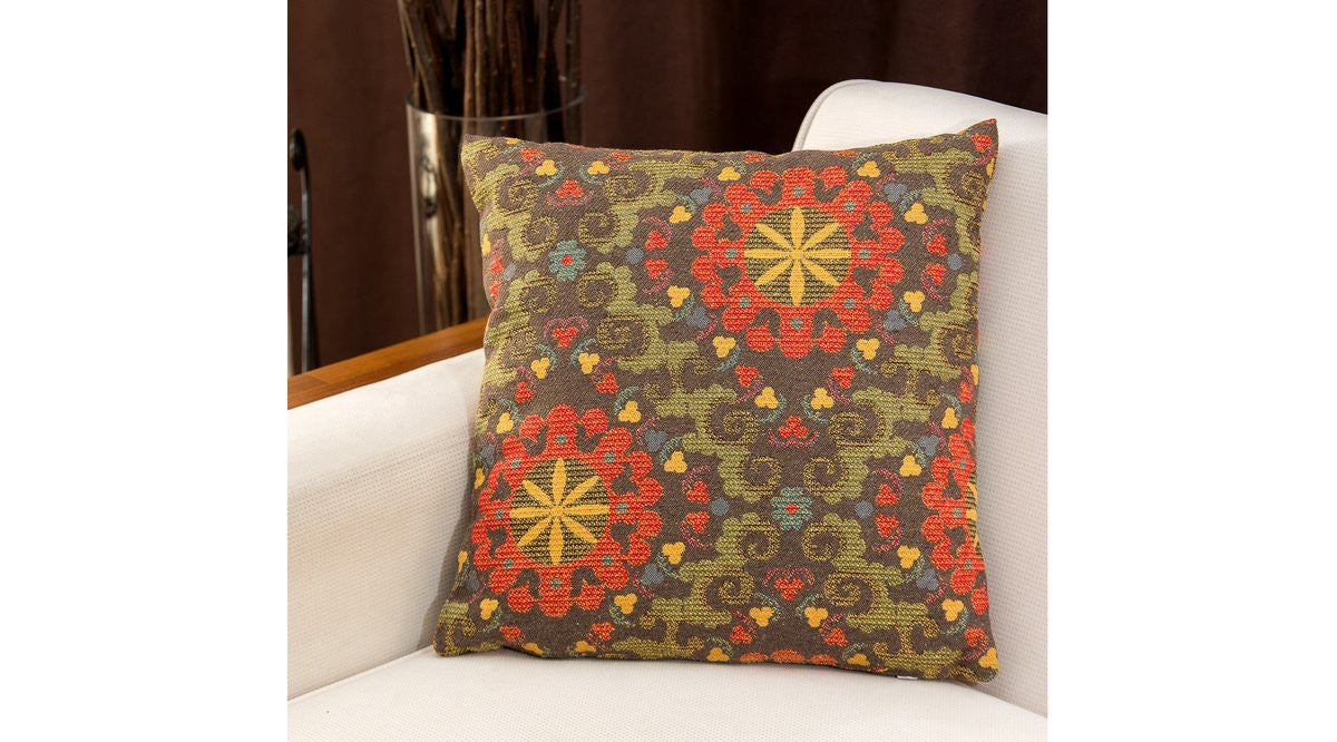 Almofada – 15 x 45 x 15 cm – Marrom – Polichão