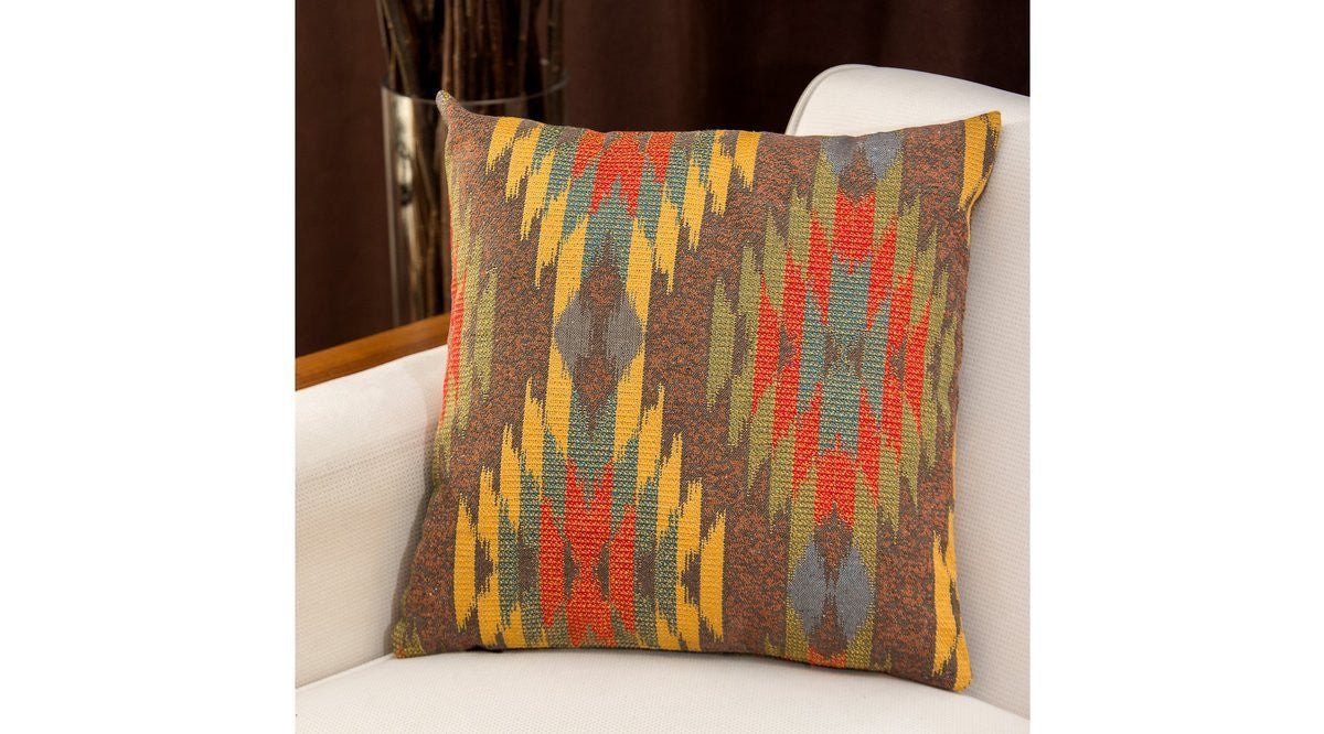 Almofada – 15 x 45 x 15 cm – Marrom – Polichão