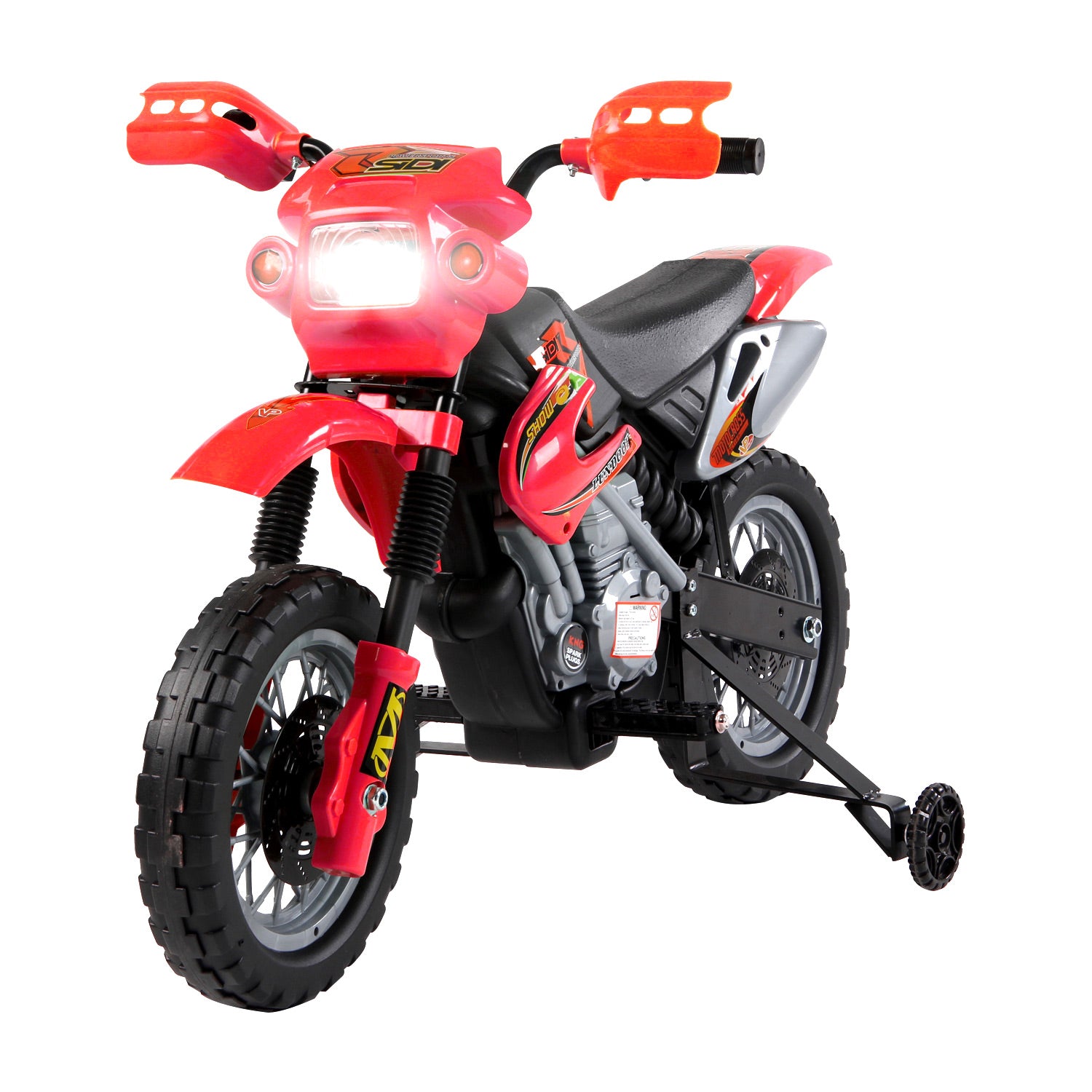 Mota Elétrica Infantil Vermelha e Preta 102x53x66 cm - Diversão Garantida para Crianças!