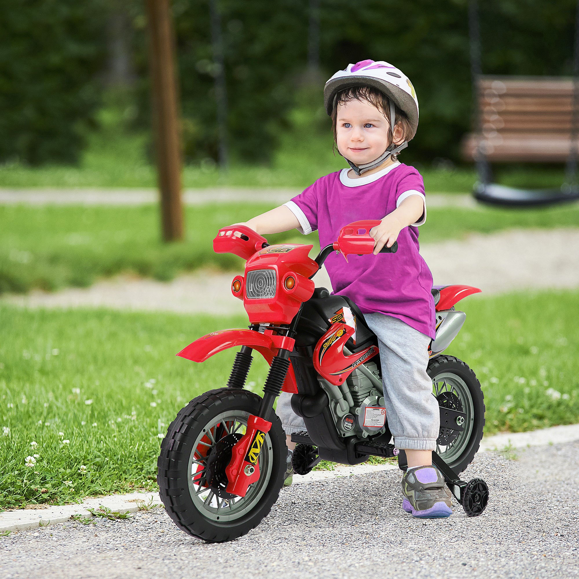 Mota Elétrica Infantil Vermelha e Preta 102x53x66 cm - Diversão Garantida para Crianças!