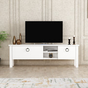 Móvel de TV-Rose-Branco