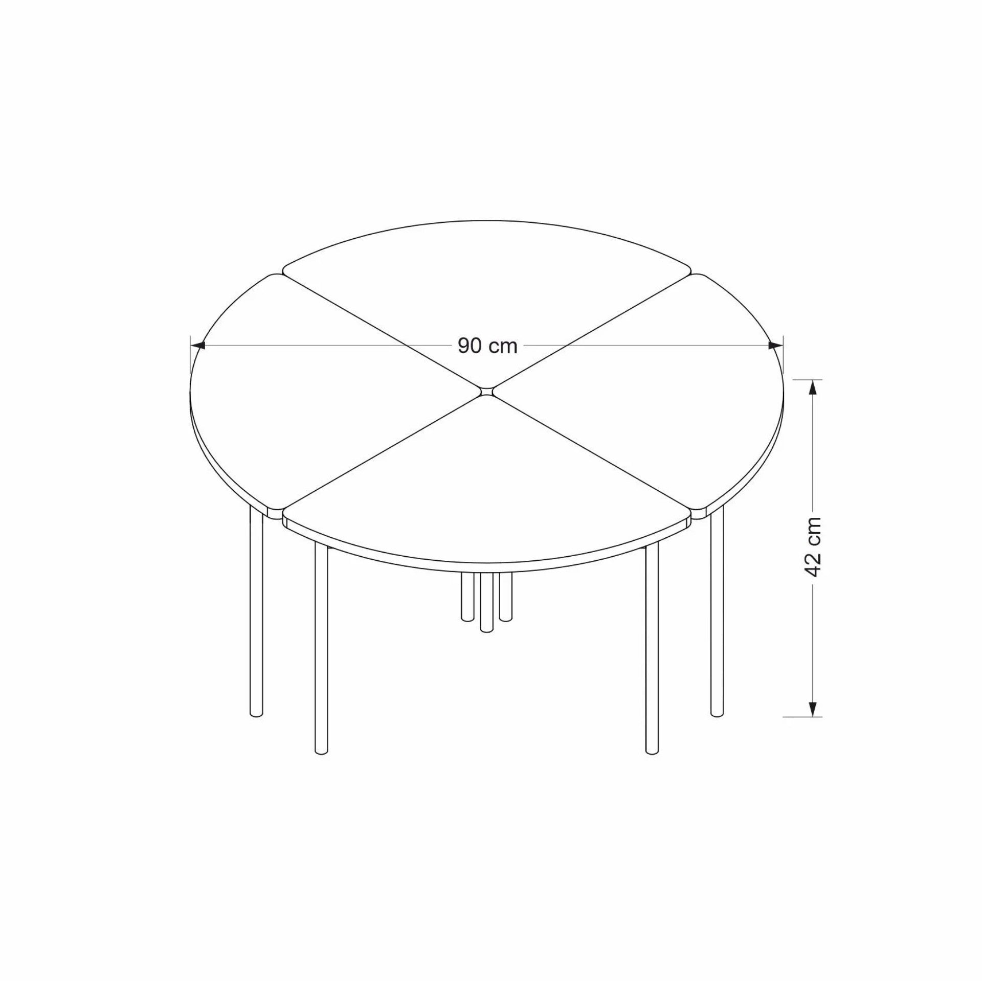Mesa de Centro-Emma-Antracite