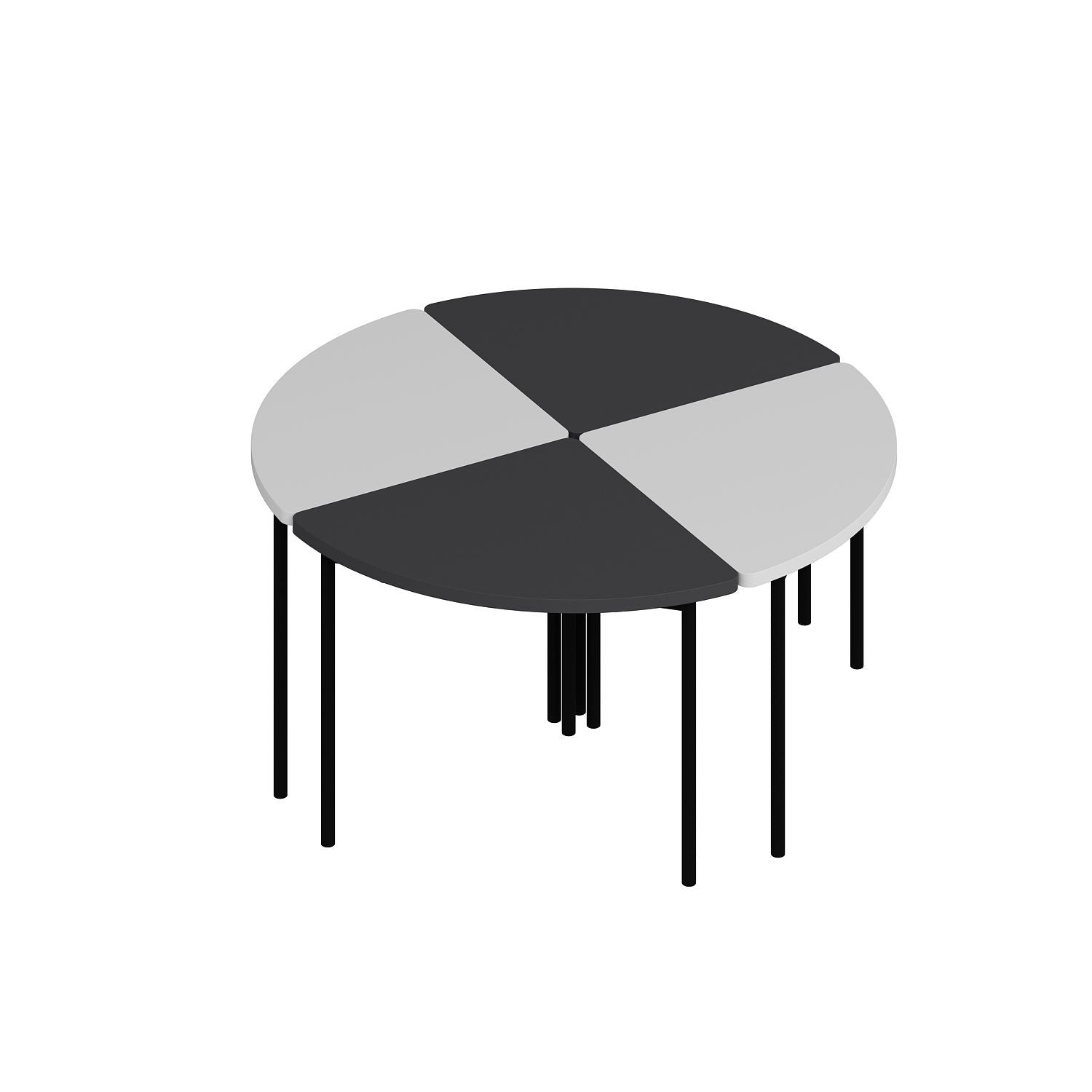 Mesa de Centro-Emma-Branco
Antracite