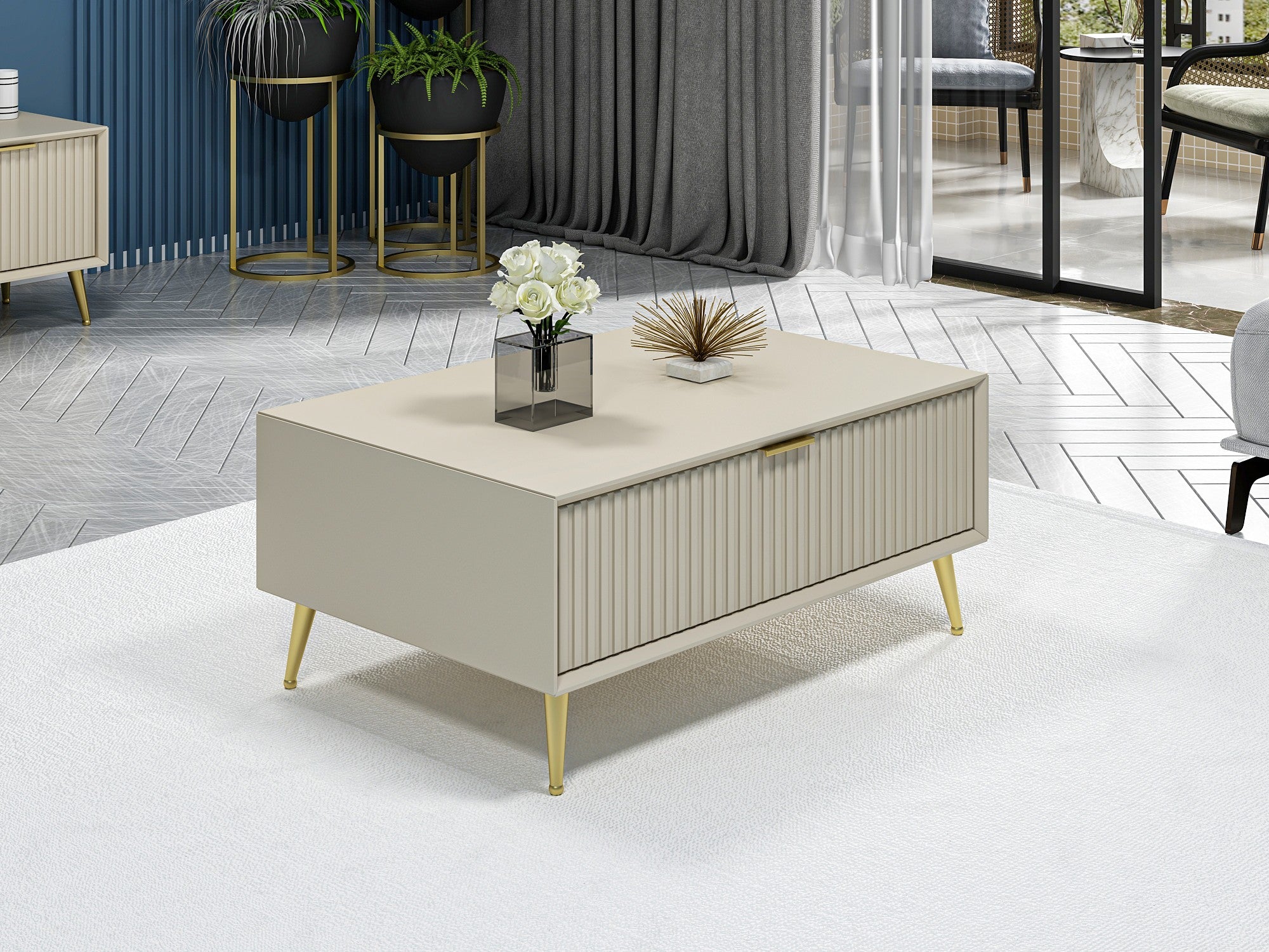 Mesa de Centro-Luxe-Arenito