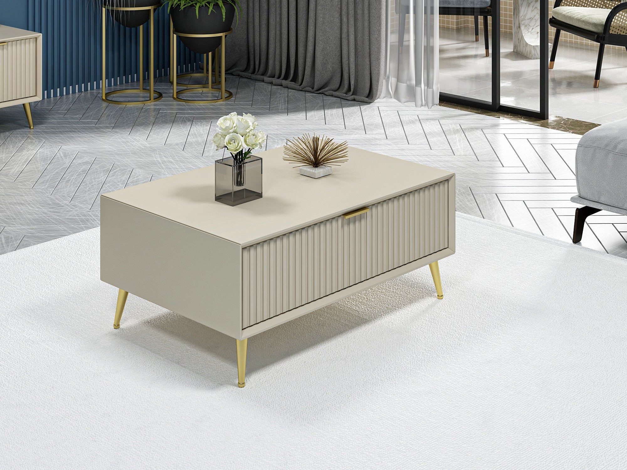 Mesa de Centro-Luxe-Arenito