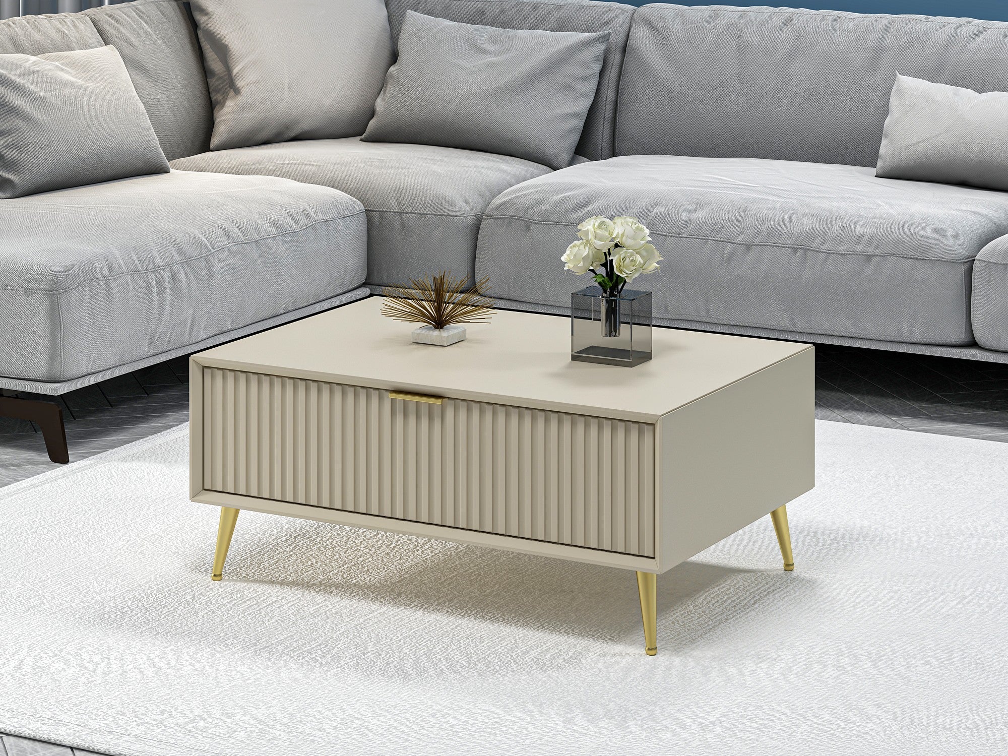 Mesa de Centro-Luxe-Arenito