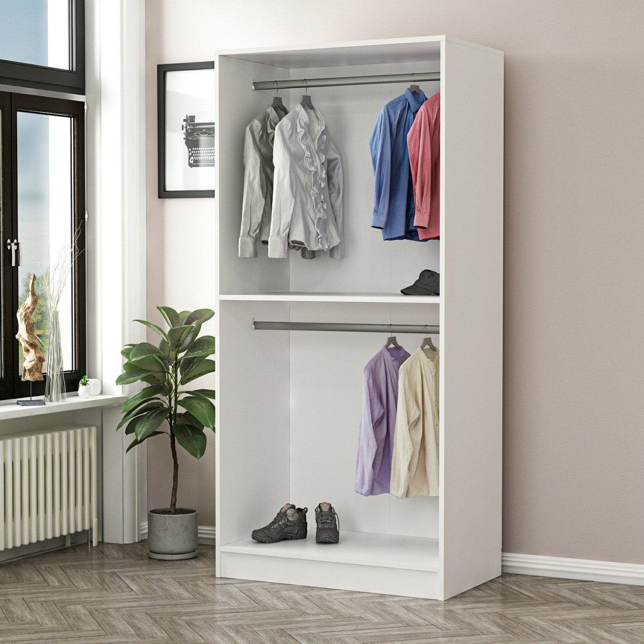 Guarda-roupa-Kale-Antracite
Branco