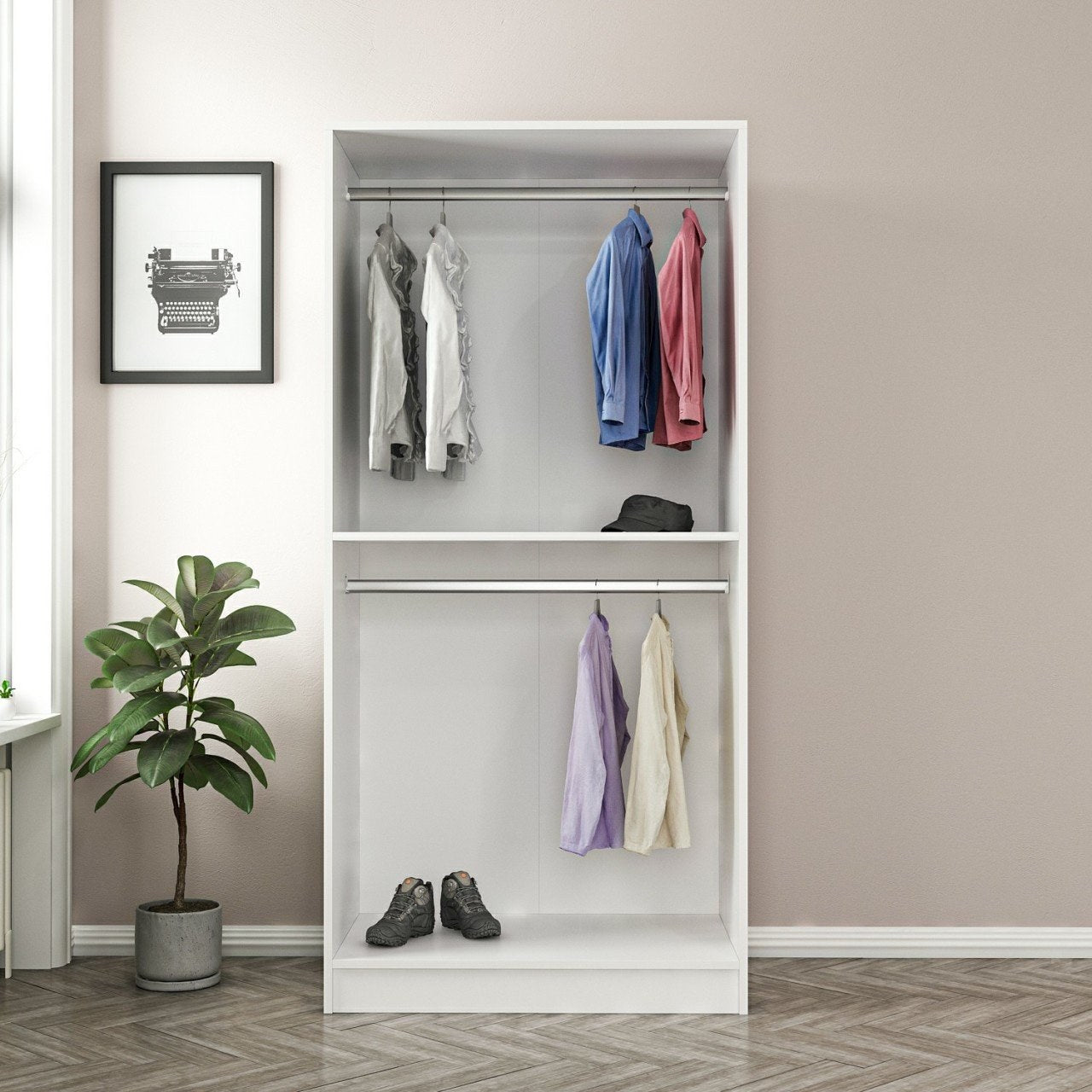 Guarda-roupa-Kale-Antracite
Branco