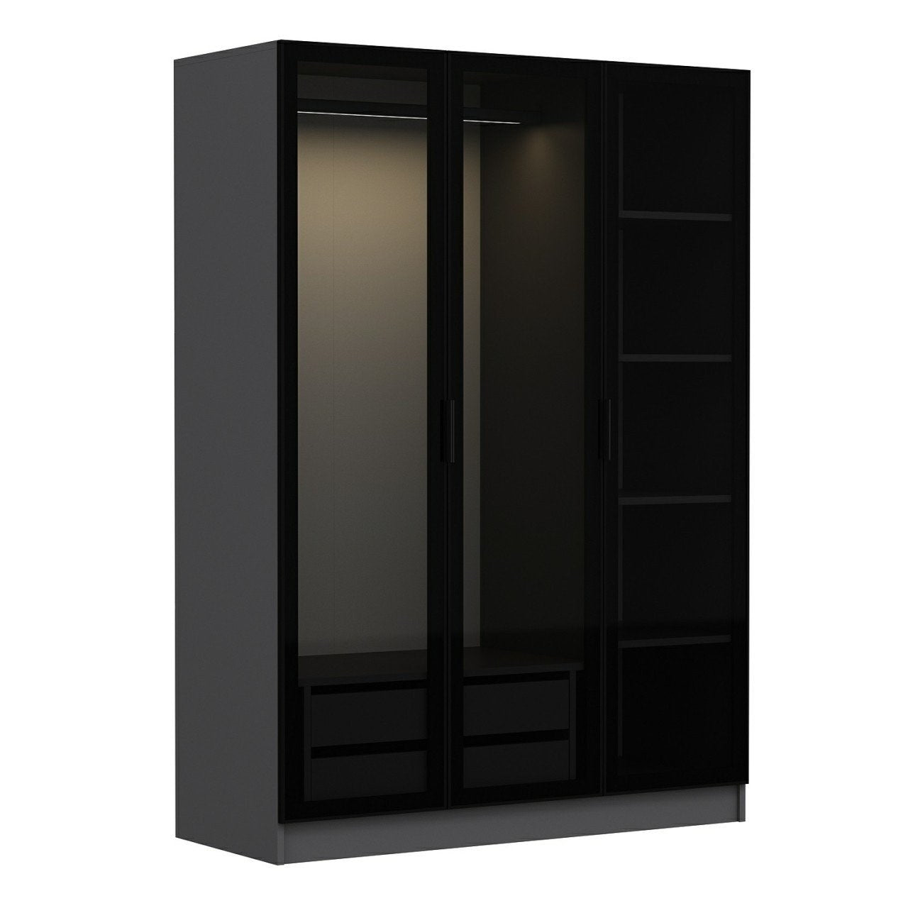 Guarda-roupa-Kale-Antracite
Preto