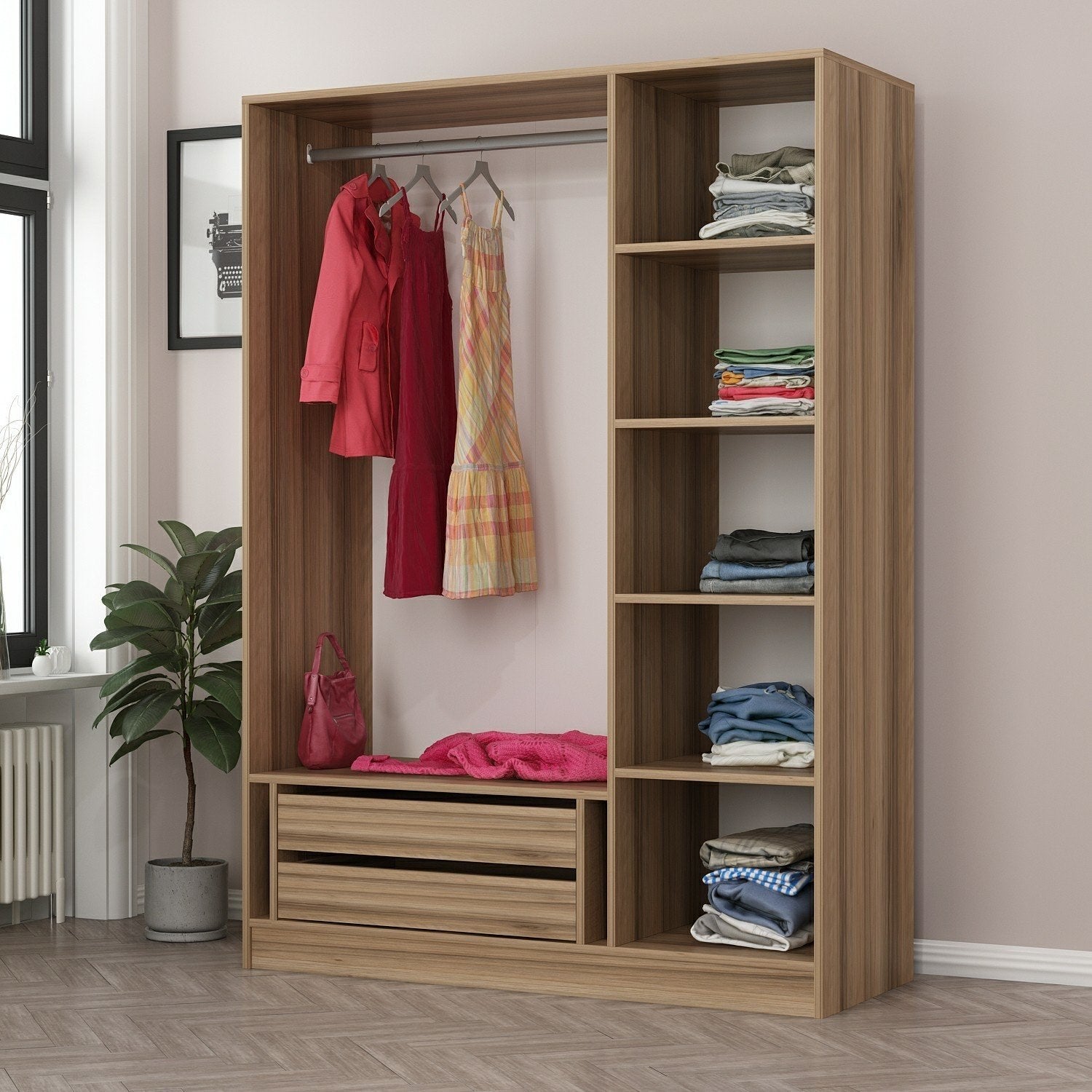 Guarda-roupa-Kale-Antracite