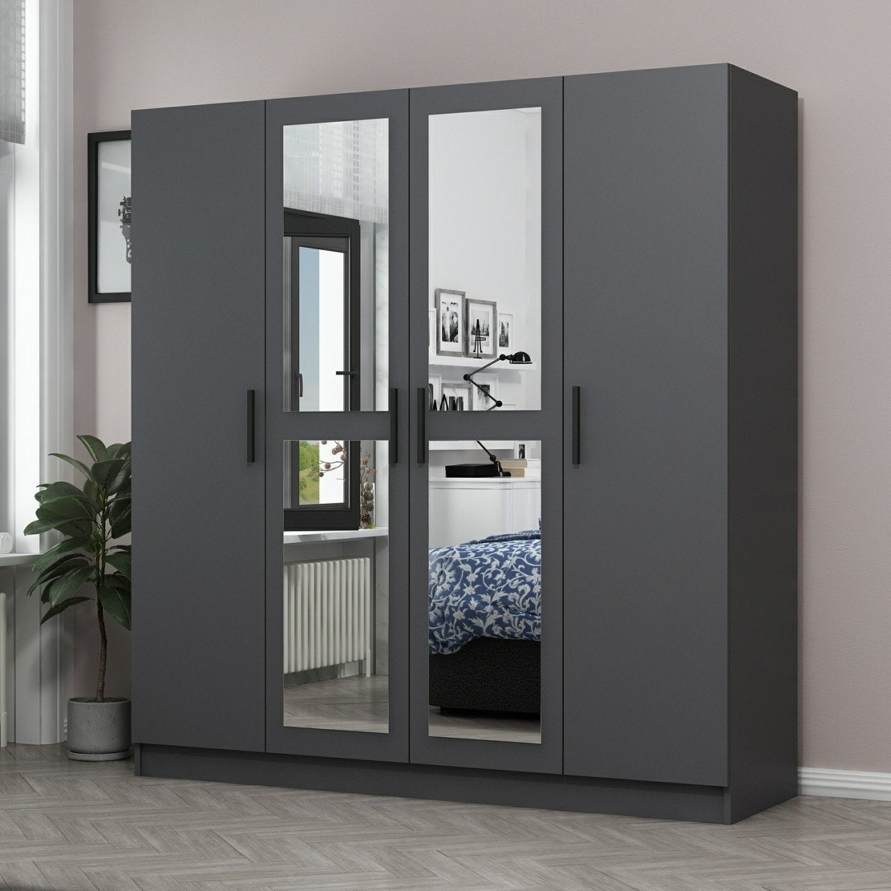 Guarda-roupa-Kale-Antracite