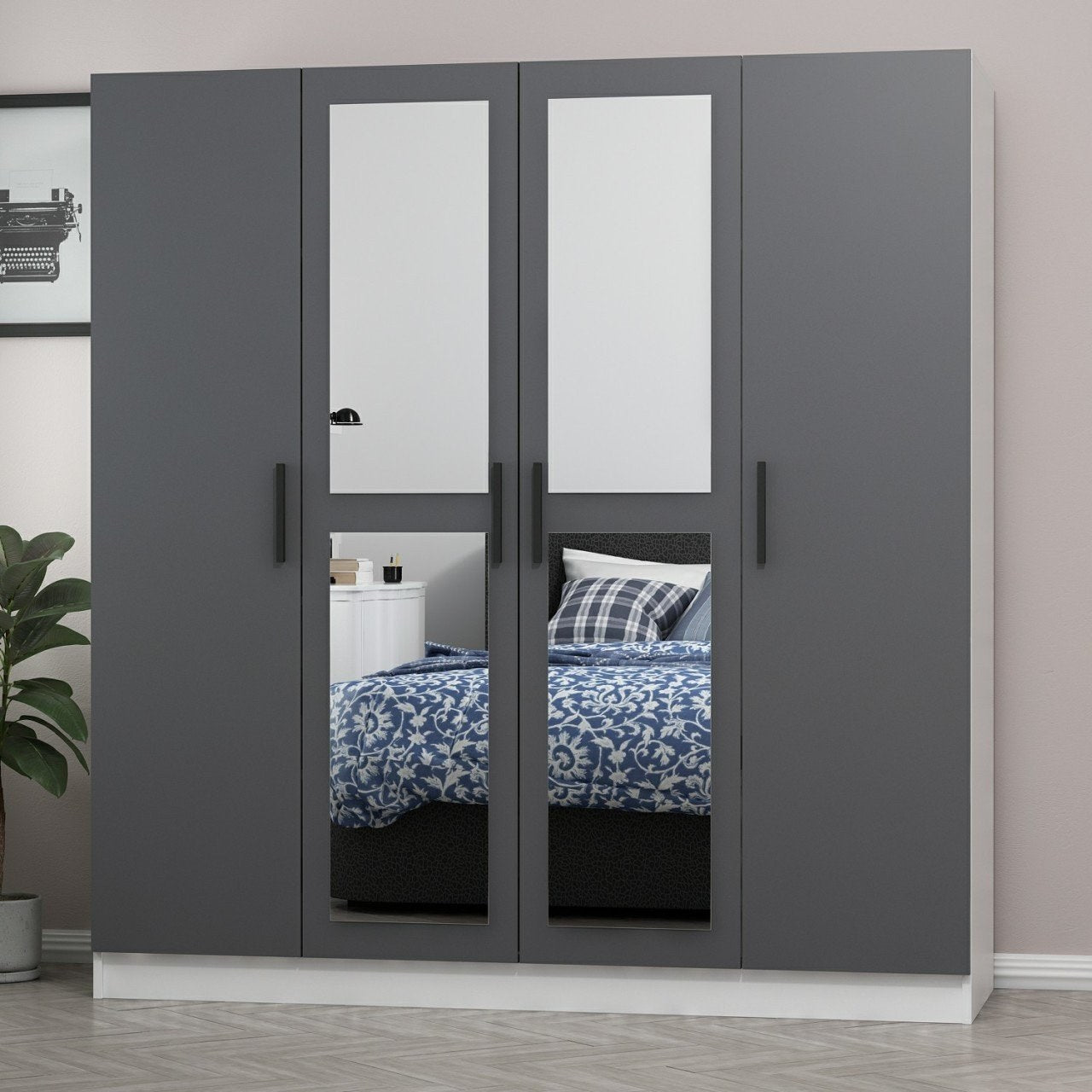 Guarda-roupa-Kale-Antracite