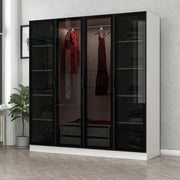 Guarda-roupa-Kale-Branco
Preto