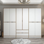 Guarda-roupa – 277 cm x 208 cm x 52 cm – Dore – MDF revestido em melamina