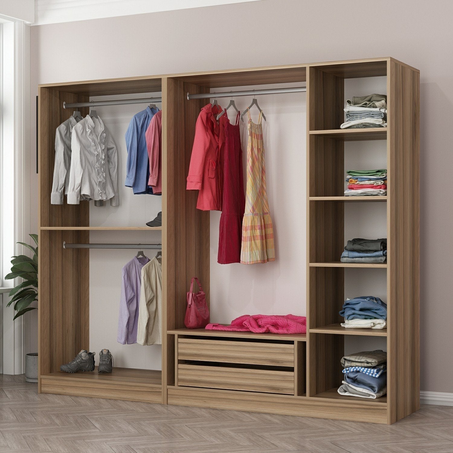 Guarda-roupa-Kale-Antracite