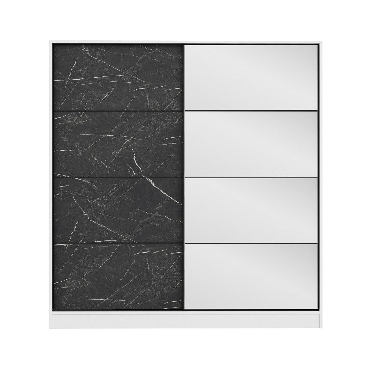 Guarda-roupa-Kale-Branco
Preto