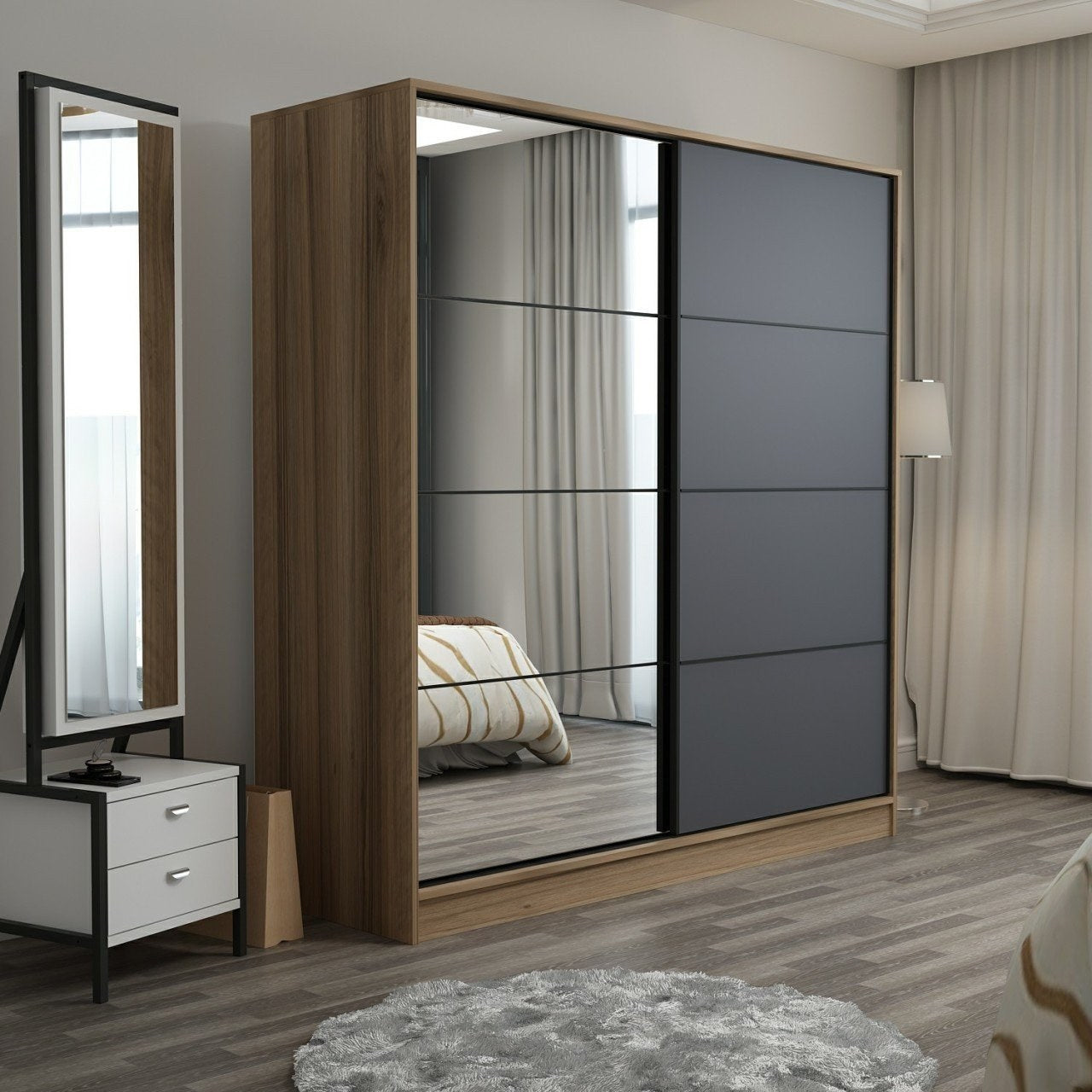 Guarda-roupa-Kale-Dore
Antracite