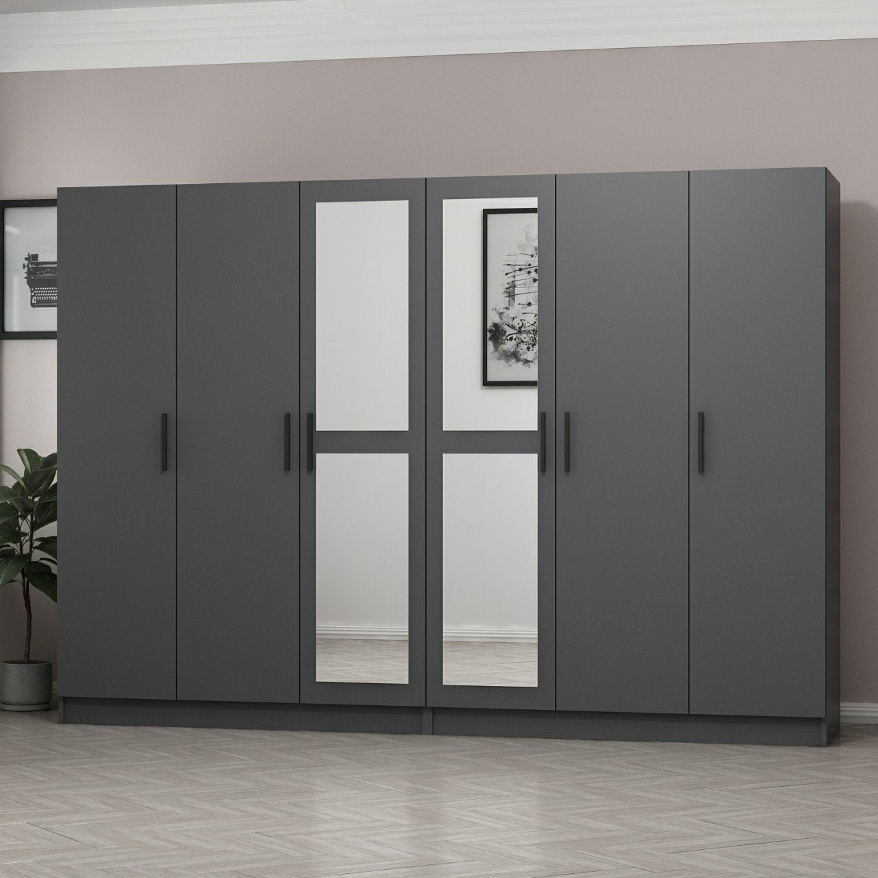 Guarda-roupa-Kale-Antracite