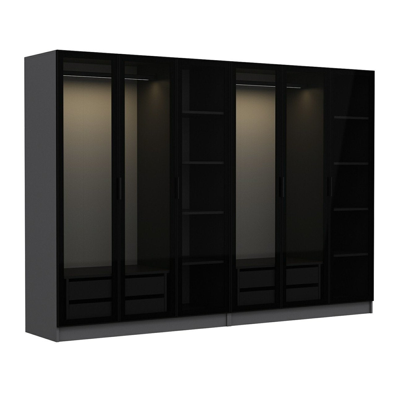 Guarda-roupa-Kale-Antracite
Preto