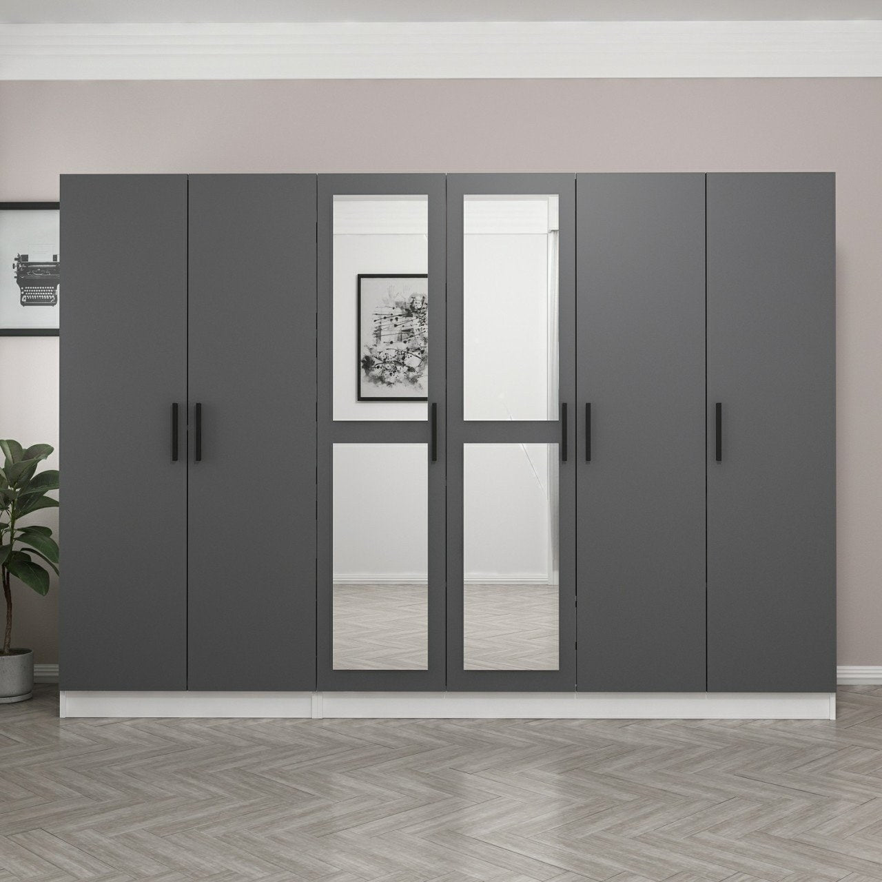 Guarda-roupa-Kale-Antracite