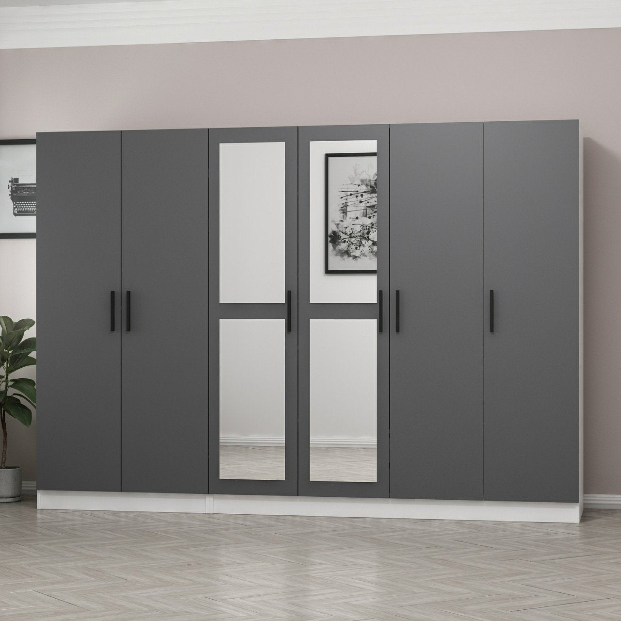 Guarda-roupa-Kale-Antracite