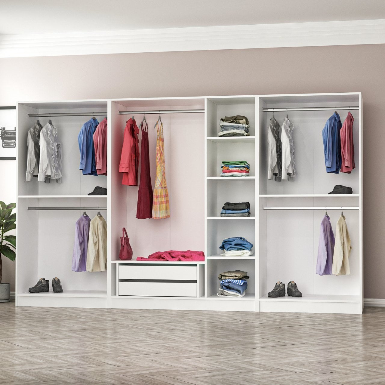 Guarda-roupa-Kale-Branco