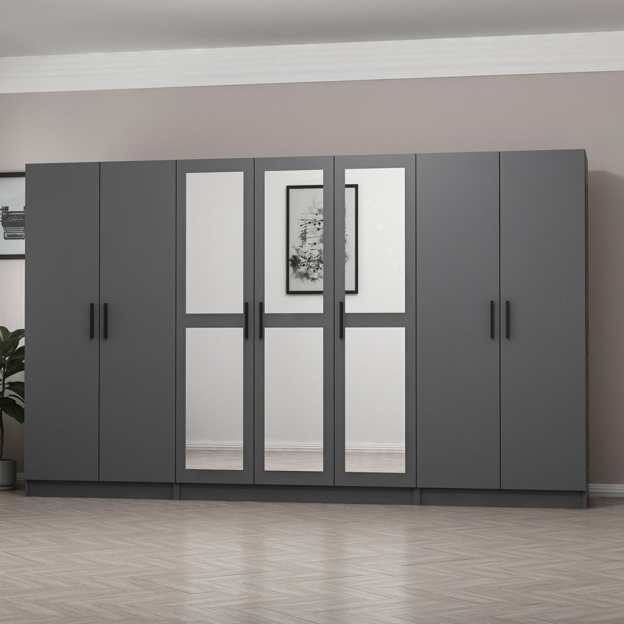 Guarda-roupa-Kale-Antracite