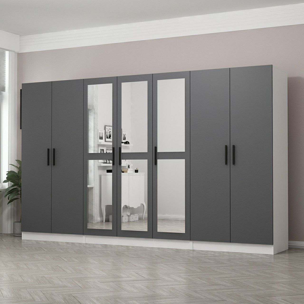 Guarda-roupa-Kale-Antracite