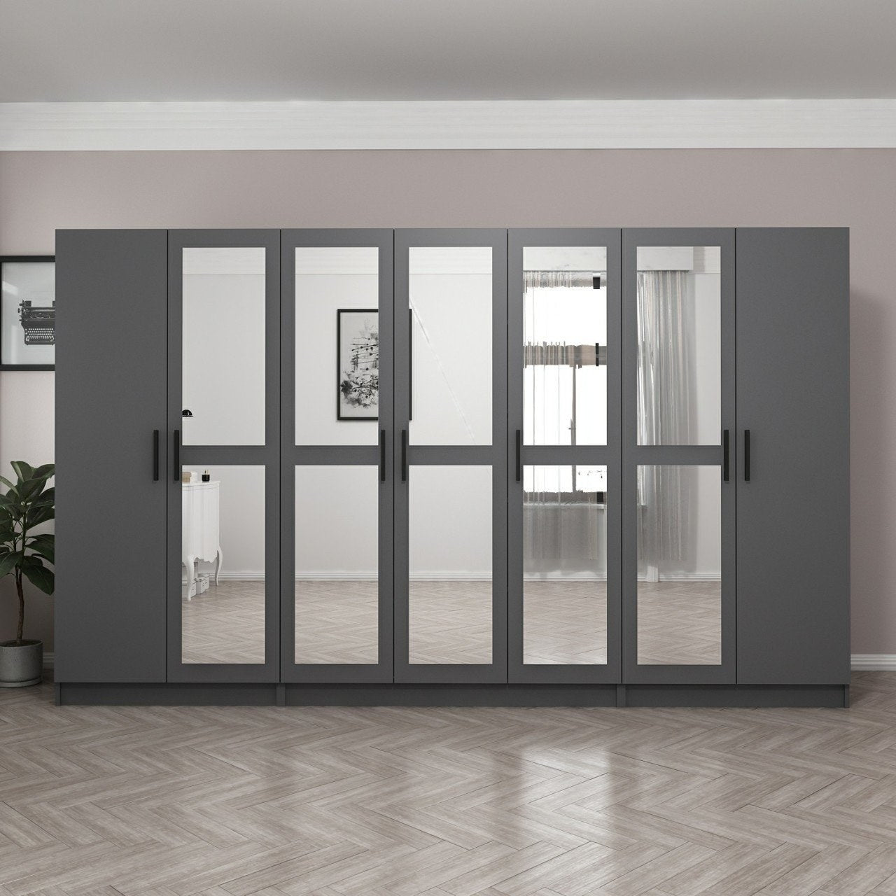 Guarda-roupa-Kale-Antracite