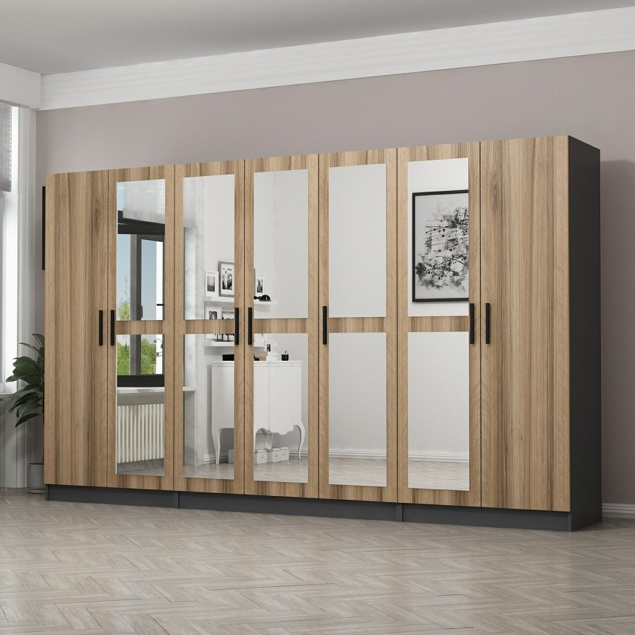 Guarda-roupa-Kale-Antracite