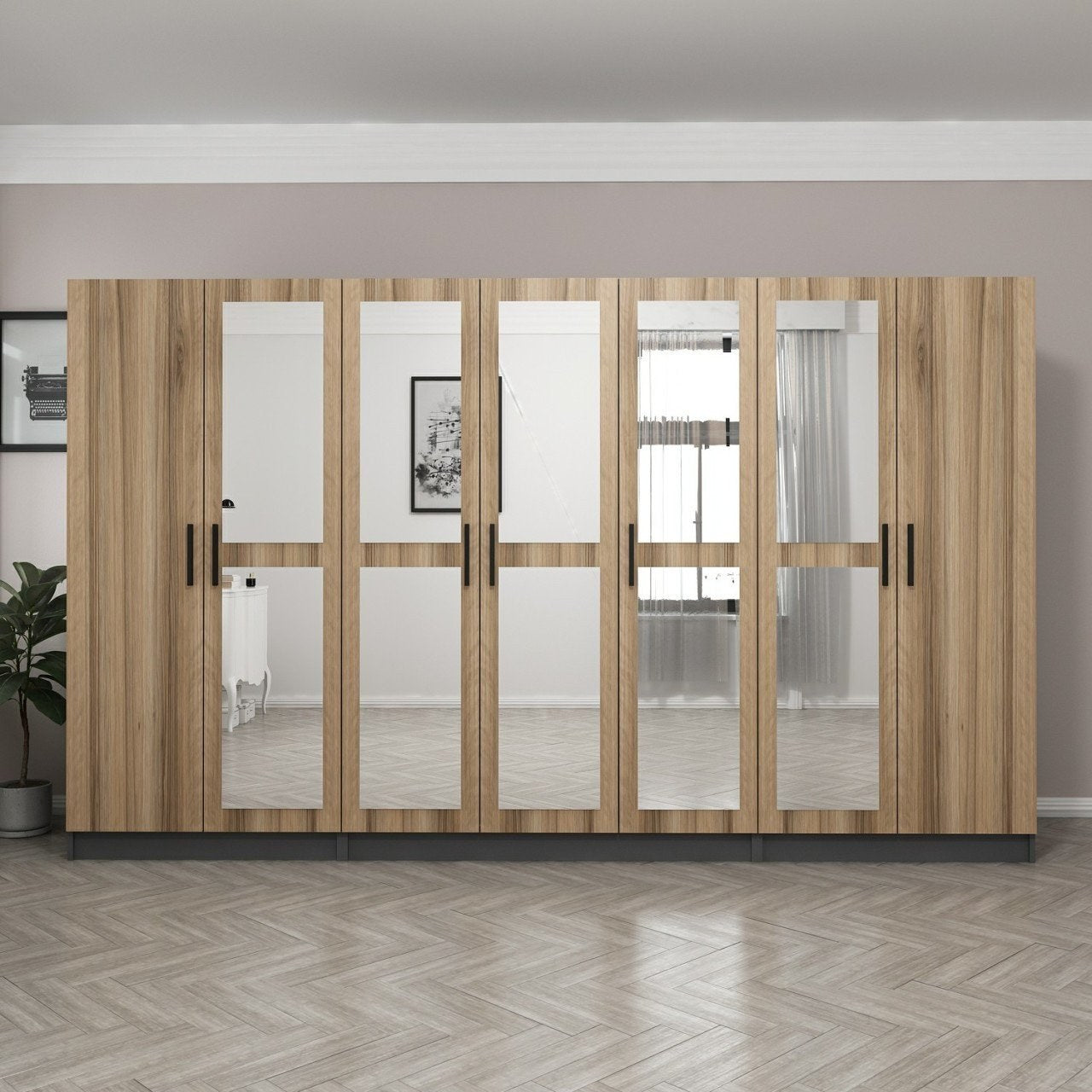 Guarda-roupa-Kale-Antracite