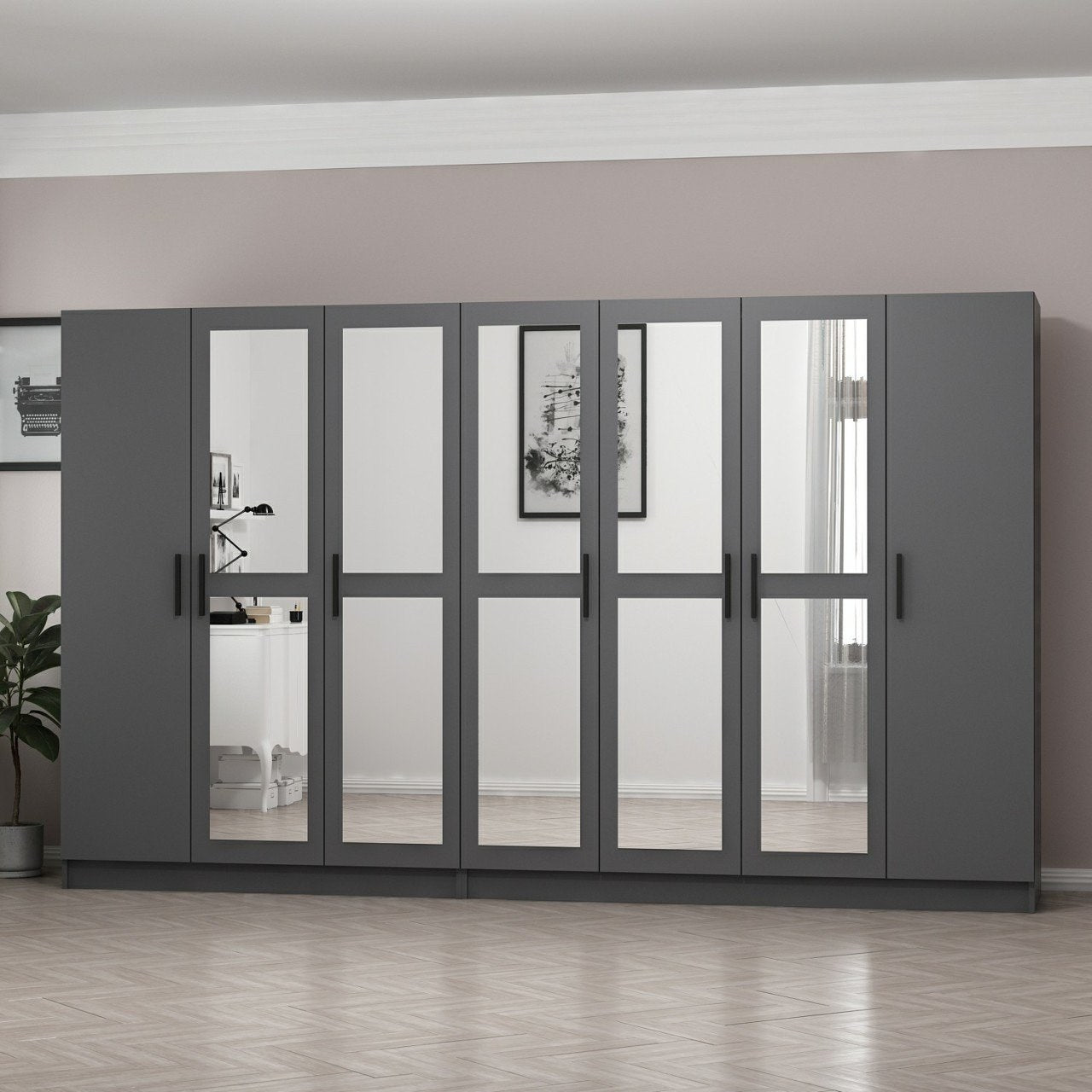 Guarda-roupa-Kale-Antracite