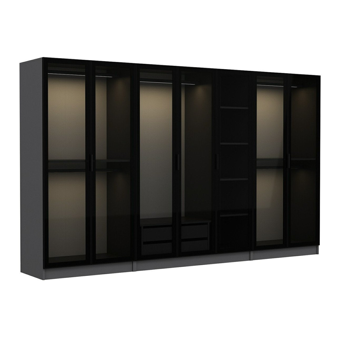 Guarda-roupa-Kale-Antracite
Preto