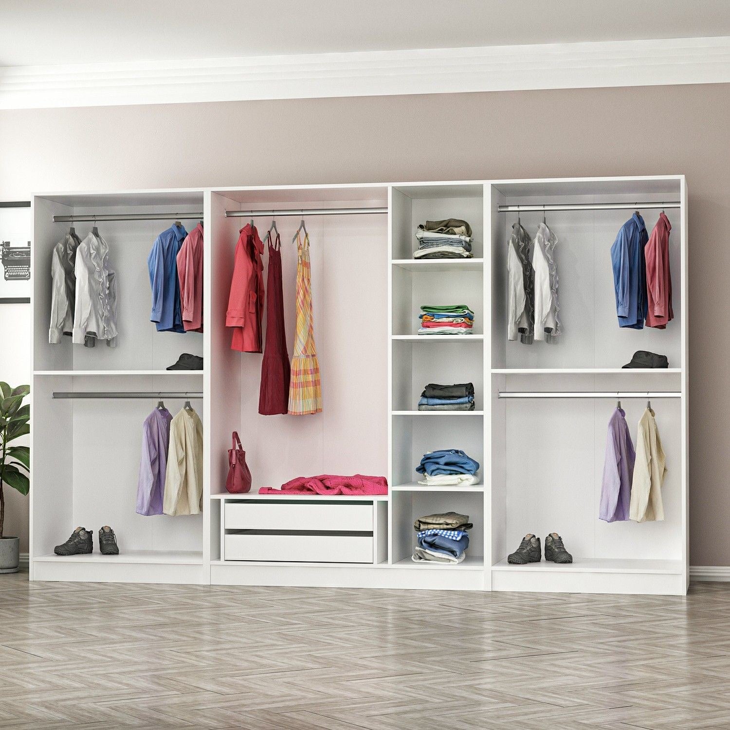 Guarda-roupa-Kale-Branco