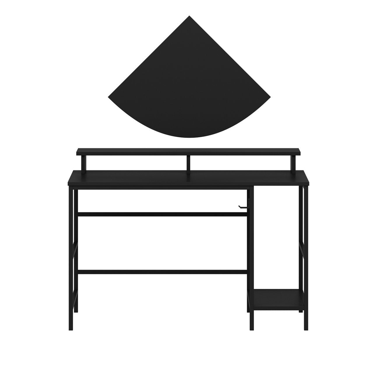 Secretária de Estudo/Escritório-Greta-Preto