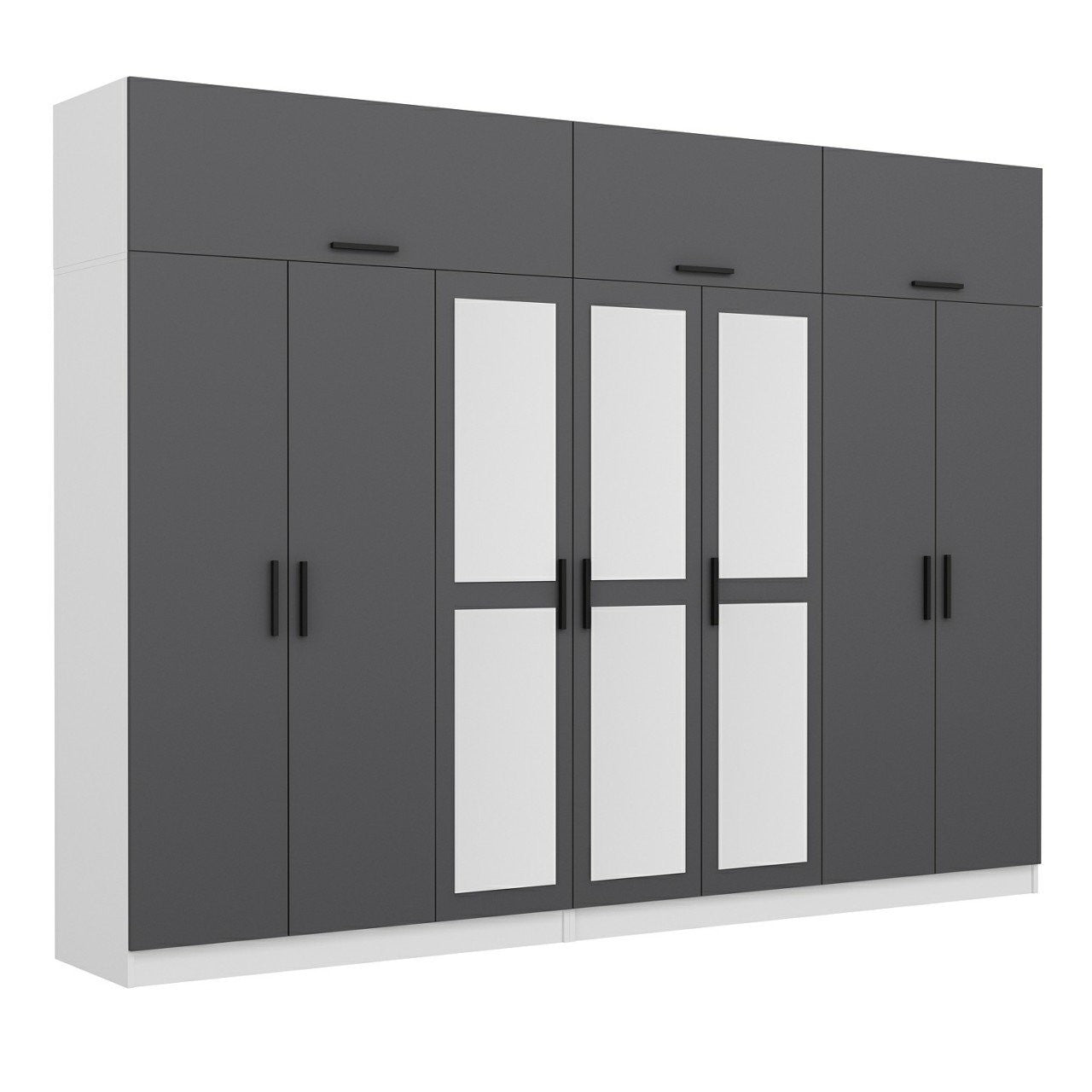 Guarda-roupa-Kale-Antracite
Branco